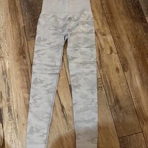 Gray Camouflage Leggings